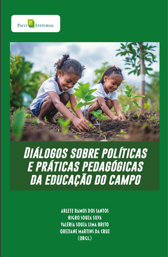 Capa de Diálogos sobre políticas e práticas pedagógicas da educação do campo