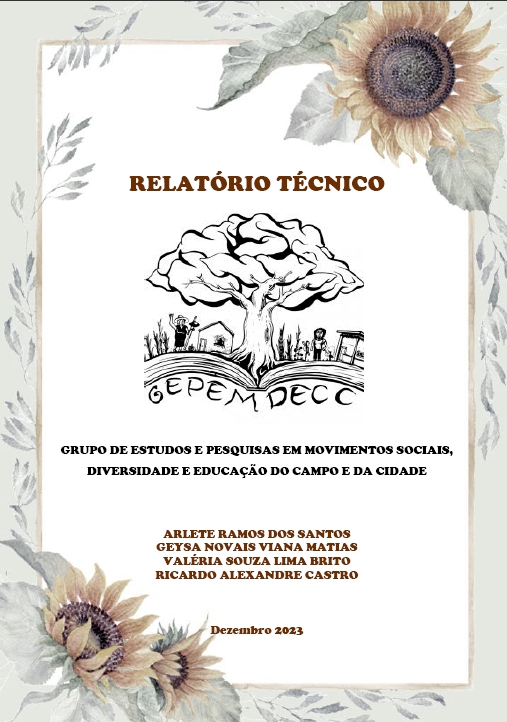 Capa do relatório: Relatório 2023d