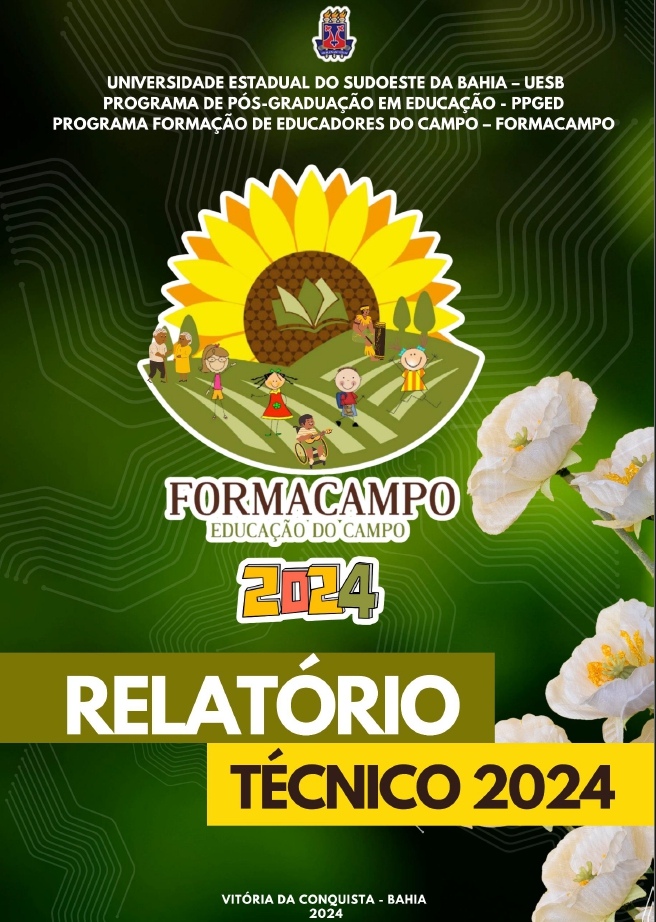 Capa do relatório: Relatório Técnico FORMACAMPO 2024