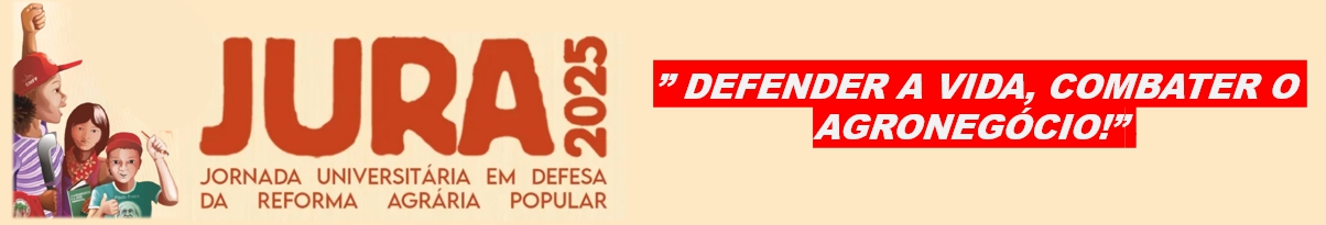 Banner da X Jornada Universitária em Defesa da Reforma Agrária